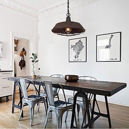 Smijernslampe I Landlig Stil, Restaurering Av Gamle Skikker, Enkelthodet, Dråpeformet