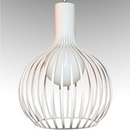 Amerikansk Retro Smijerns Fugleburlysekronelampe