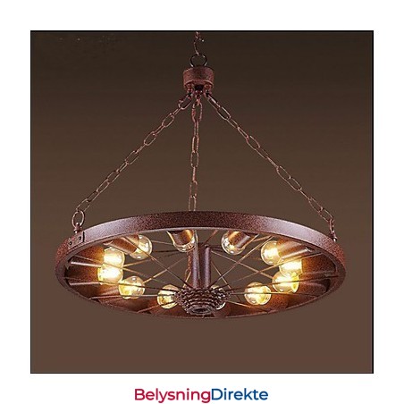 Retro Hjulanheng For Å Lage Den Gamle Industrielle Hengelampen