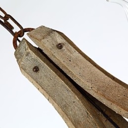 Vintage Mini-Stil Maleri Av Tre Og Bambus Lysekrone