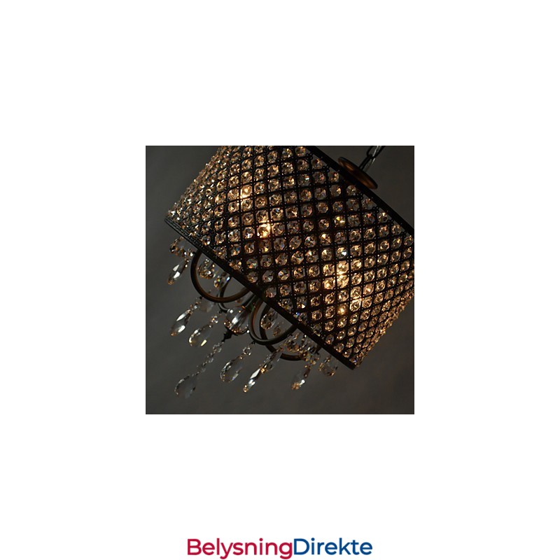 Moderne Samtidskunst Trommekrystall Kromlysekrone