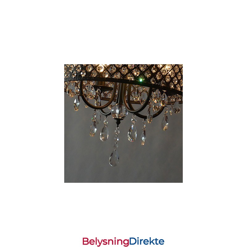 Moderne Samtidskunst Trommekrystall Kromlysekrone