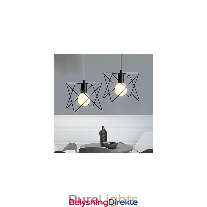 Pendellamper I Ministil I Retro-Metall