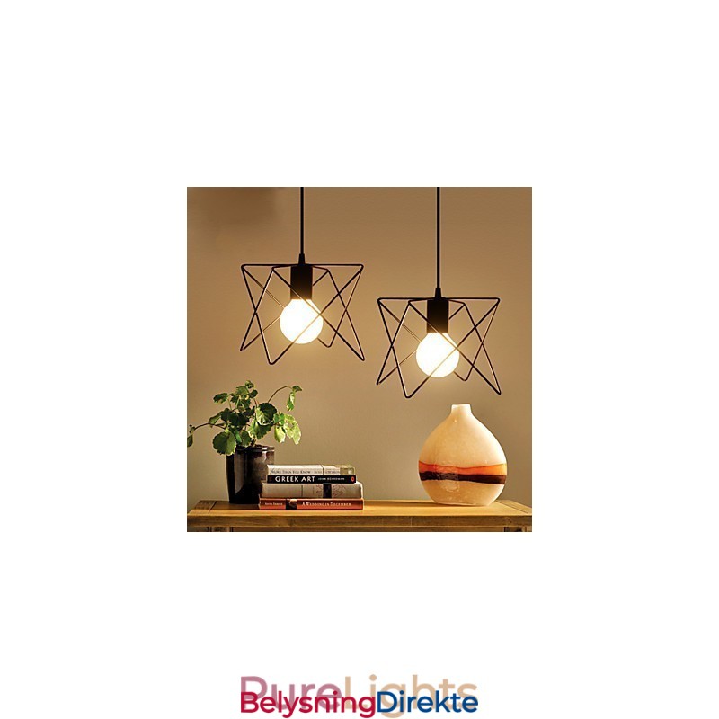 Pendellamper I Ministil I Retro-Metall