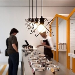 Pendellamper I Ministil I Retro-Metall