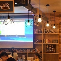 Pendellamper I Ministil I Retro-Metall