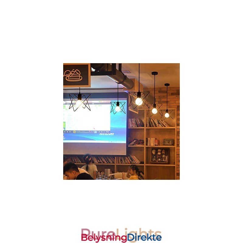 Pendellamper I Ministil I Retro-Metall