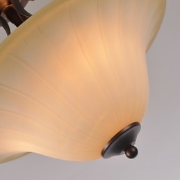 5 Vintage Mini-Maleri Metall Anhengslamper