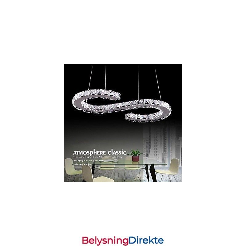 Modell Pendellampe Moderne Krystalllamper Belysning Luksuriøse Taklamper