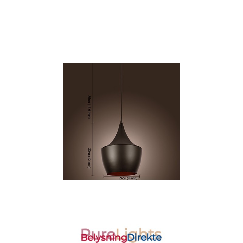 Moderne Samtidsstil Retro Mini-Stil Maleri Pendellampe