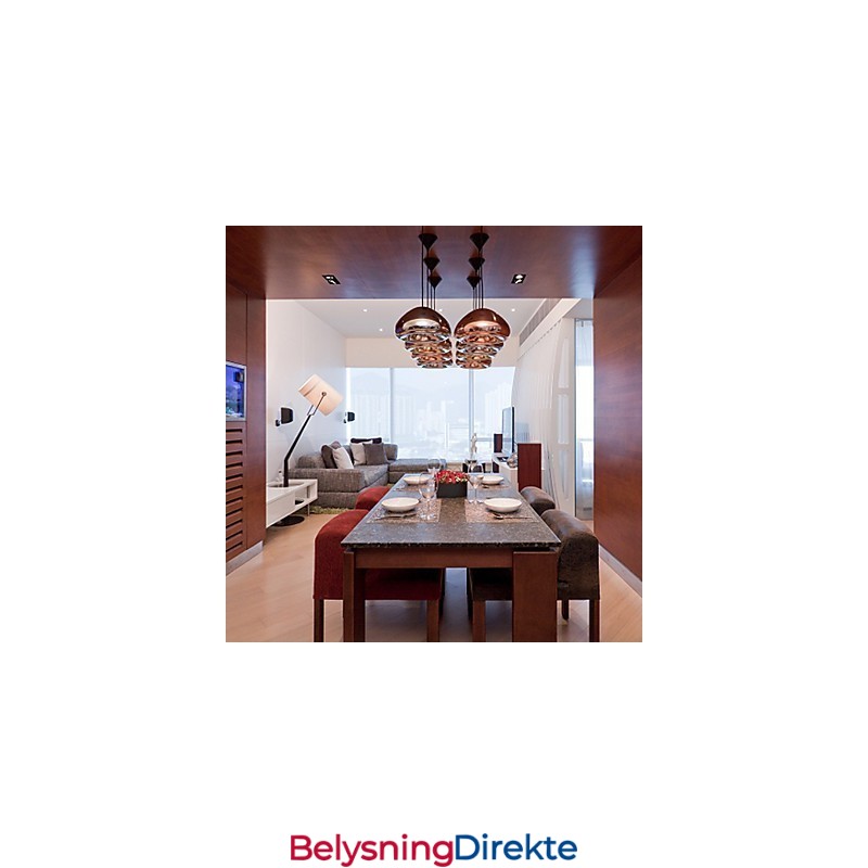 Moderne, Samtidskunstnerisk Maleri, Metallpendellampe