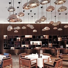 Moderne, Samtidskunstnerisk Maleri, Metallpendellampe