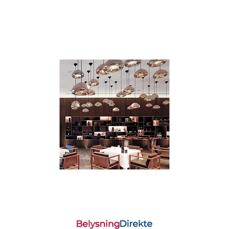 Moderne, Samtidskunstnerisk Maleri, Metallpendellampe