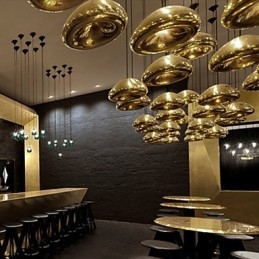 Moderne, Samtidskunstnerisk Maleri, Metallpendellampe