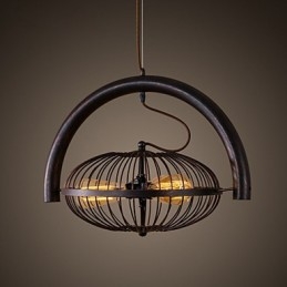 Retro Klassisk Metall Takvifte Lys Enkle Pendellamper Kafé Pendellampe