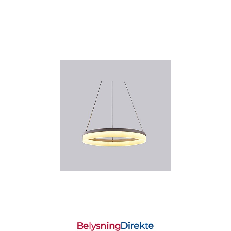 1 Ring 3 Rings Art Deco-Lysekrone 60 Cm Pendellampe 36W