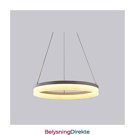 1 Ring 3 Rings Art Deco-Lysekrone 60 Cm Pendellampe 36W