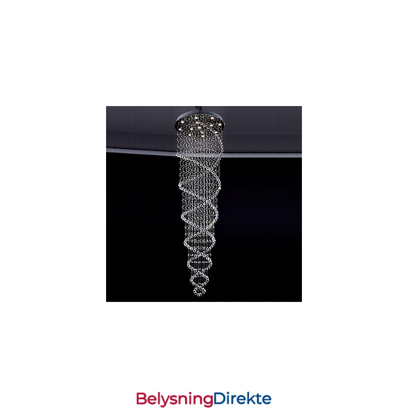 Moderne Samtids Tradisjonell Klassisk Rustikk Hytte Vintage Landlig Øy Krystall Galvanisert Metall Pendellampe