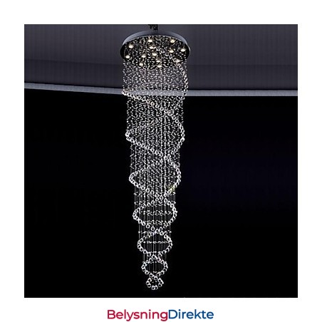 Moderne Samtids Tradisjonell Klassisk Rustikk Hytte Vintage Landlig Øy Krystall Galvanisert Metall Pendellampe