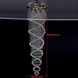Moderne Samtids Tradisjonell Klassisk Rustikk Hytte Vintage Landlig Øy Krystall Galvanisert Metall Pendellampe
