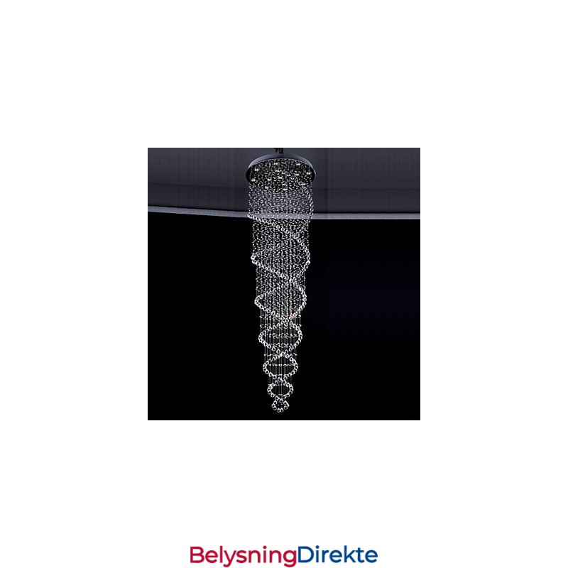 Moderne Samtids Tradisjonell Klassisk Rustikk Hytte Vintage Landlig Øy Krystall Galvanisert Metall Pendellampe