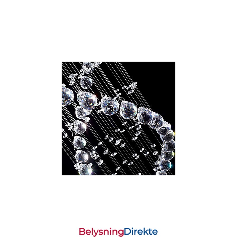 Moderne Samtids Tradisjonell Klassisk Rustikk Hytte Vintage Landlig Øy Krystall Galvanisert Metall Pendellampe