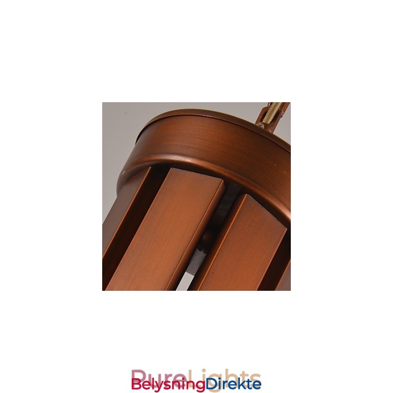 Tradisjonell Klassisk Retro Mini-Stil Maleri Metalllysekrone