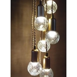 Tradisjonell Klassisk Rustikk Hytte Vintage Retro Lanterne Tromme Landlig Globus Mini-Stil Maleri Glass Pendellampe