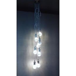 Tradisjonell Klassisk Rustikk Hytte Vintage Retro Lanterne Tromme Landlig Globus Mini-Stil Maleri Glass Pendellampe