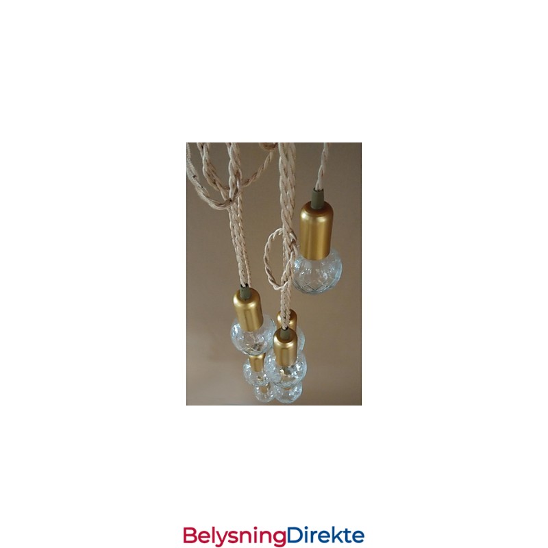 Tradisjonell Klassisk Rustikk Hytte Vintage Retro Lanterne Tromme Landlig Globus Mini-Stil Maleri Glass Pendellampe