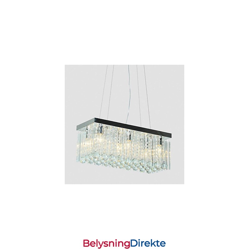 Moderne Samtidskrystalllysekrone