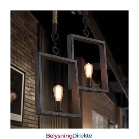 Anheng Rustikk Hytte Vintage Retro Spisestue Shopping Butikk Metall