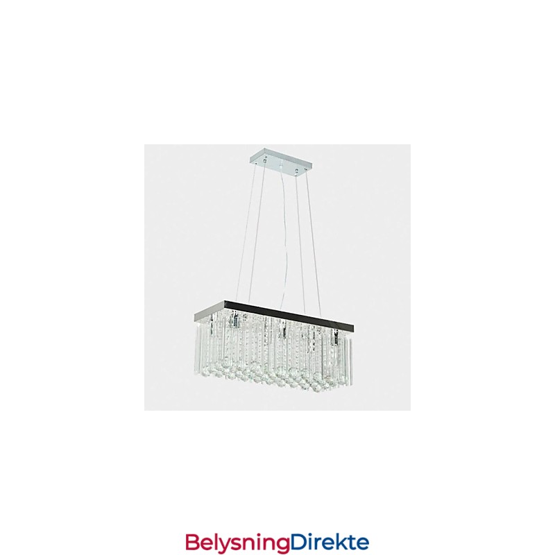 Moderne Samtidskrystalllysekrone