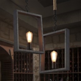 Anheng Rustikk Hytte Vintage Retro Spisestue Shopping Butikk Metall