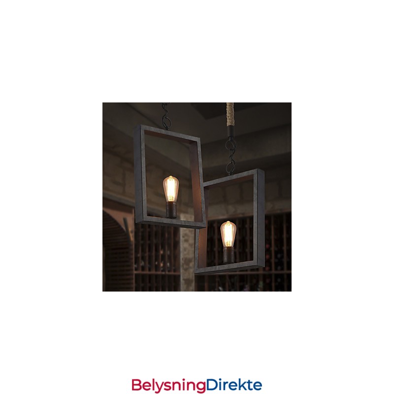 Anheng Rustikk Hytte Vintage Retro Spisestue Shopping Butikk Metall