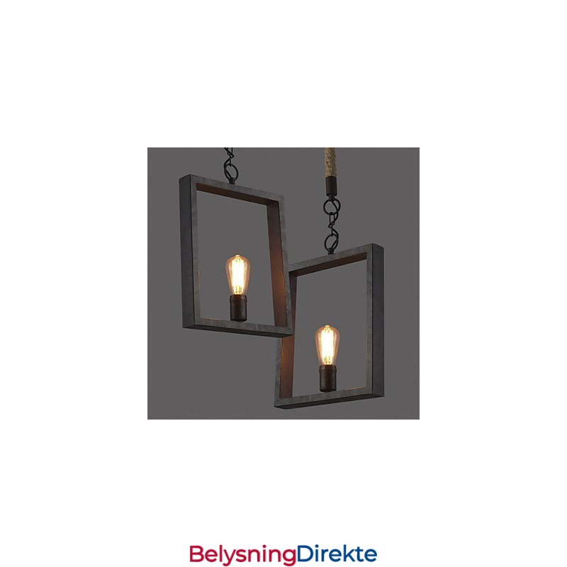 Anheng Rustikk Hytte Vintage Retro Spisestue Shopping Butikk Metall