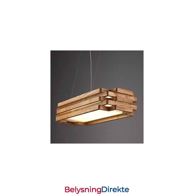 Moderne, Moderne, Landlig Mini-Stil Pendellampe I Tre Og Bambus