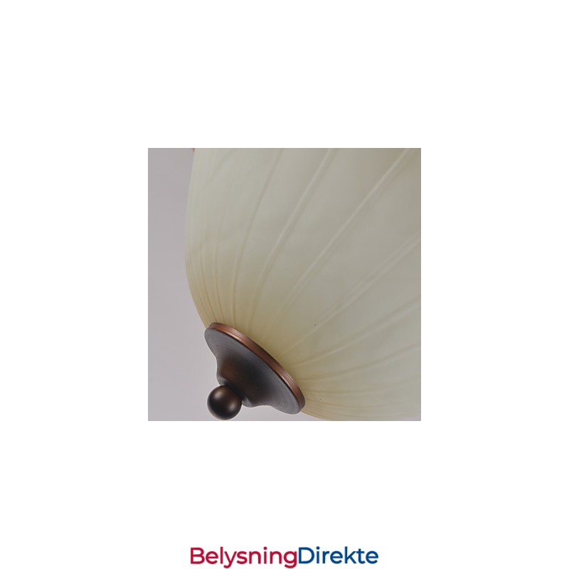 Rustikk Hytte Vintage Mini-Stil Maleri Metall Pendellampe