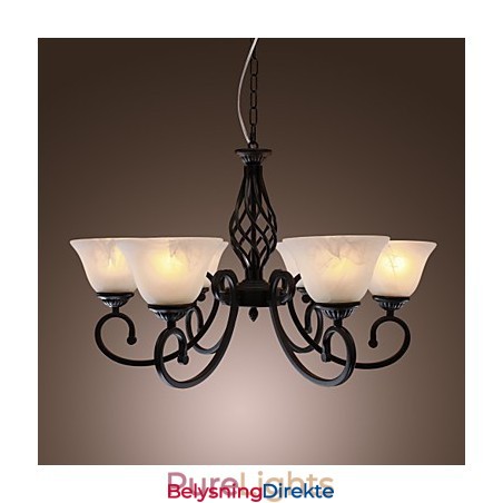 Tradisjonell Klassisk Stearinlysstil Andre Lysekrone