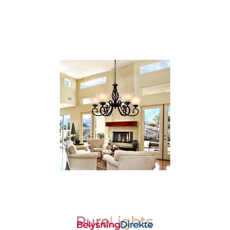 Tradisjonell Klassisk Stearinlysstil Andre Lysekrone