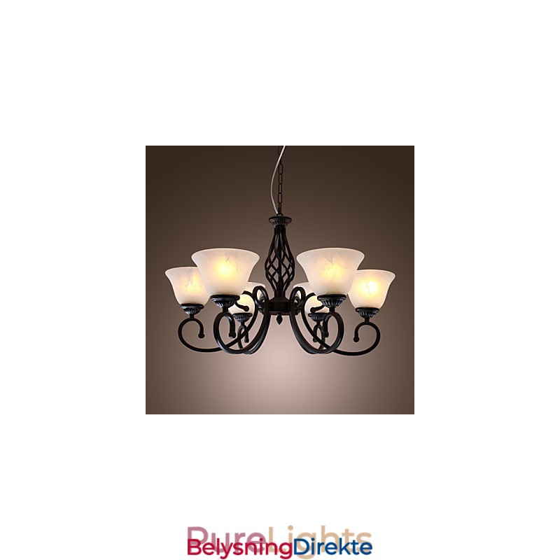 Tradisjonell Klassisk Stearinlysstil Andre Lysekrone