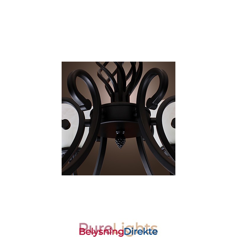 Tradisjonell Klassisk Stearinlysstil Andre Lysekrone