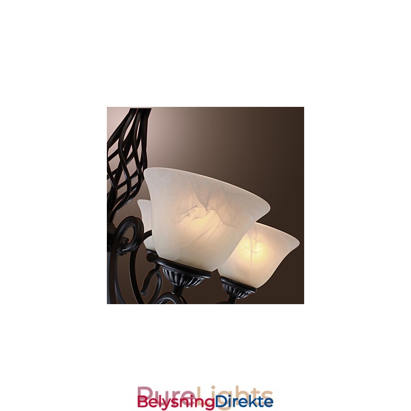 Tradisjonell Klassisk Stearinlysstil Andre Lysekrone