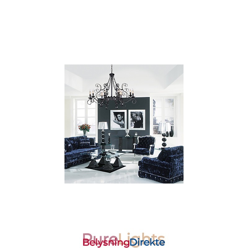 Tradisjonell Klassisk Stearinlysstil Andre Lysekrone