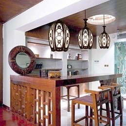 Moderne Og Kontrakert Kreativ Tre Spisestue Pendellampe Lampe Lys