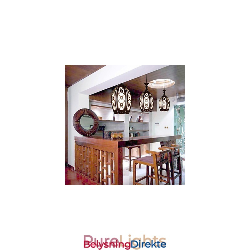 Moderne Og Kontrakert Kreativ Tre Spisestue Pendellampe Lampe Lys