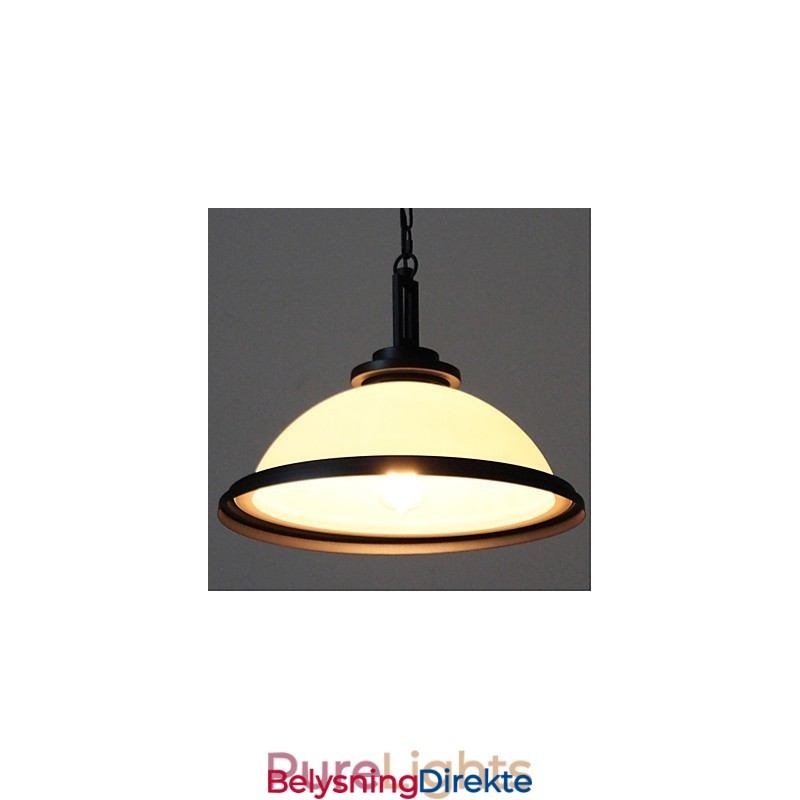 Pendellamper Rustikk Hytte Metallmaling Svart