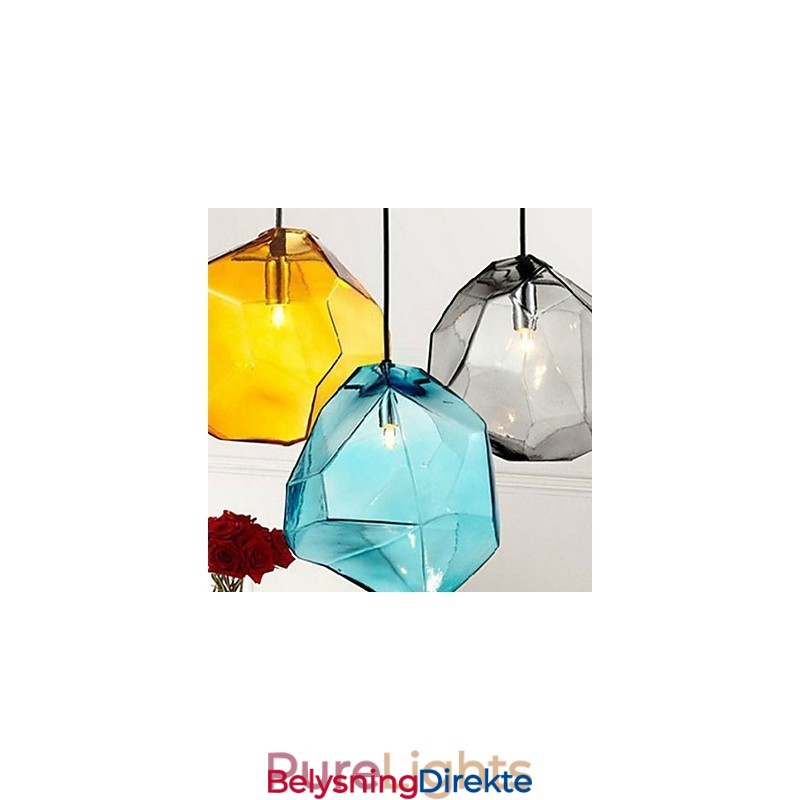 Kreativ Iskrystallglass Diamantanheng Kromatisk Droplight Lampelys