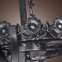 Tradisjonell Klassisk Stearinlysstil Andre Lysekrone