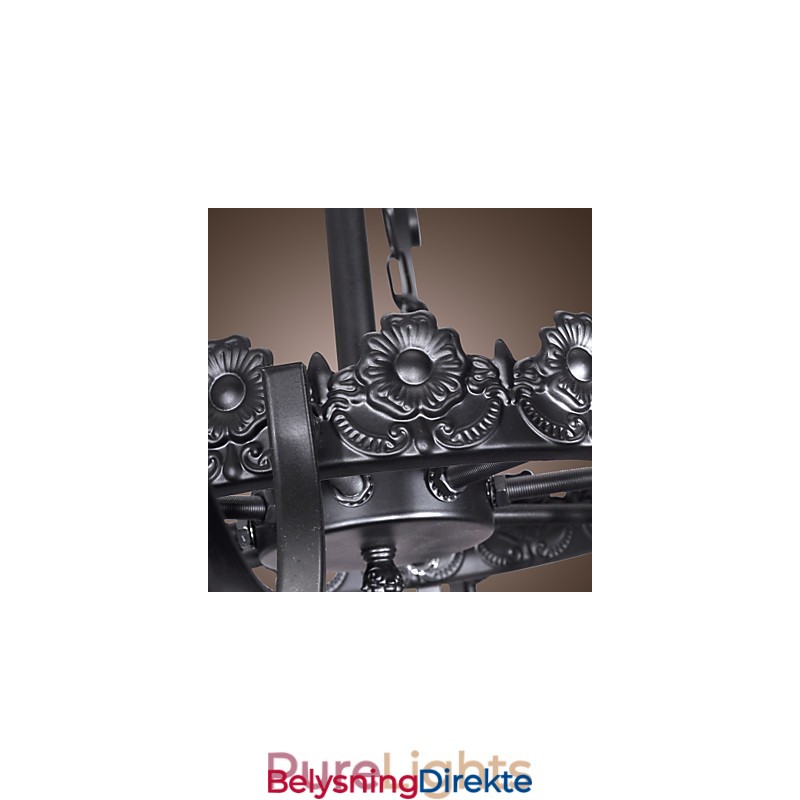 Tradisjonell Klassisk Stearinlysstil Andre Lysekrone